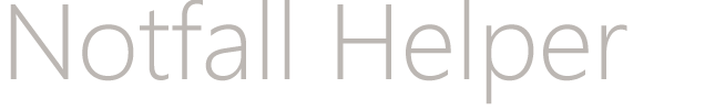 Notfall Helper